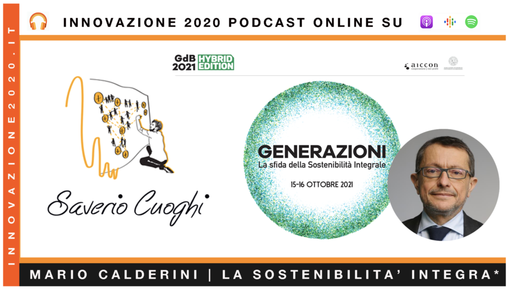 Per Le Giornate di Bertinoro 2021 Saverio Cuoghi conversa con Mario Calderini, Full Professor di Management di sostenibilità e impatto presso il Politecnico di Milano e Direttore di Tiresia, il centro di ricerca sull'impatto sociale.