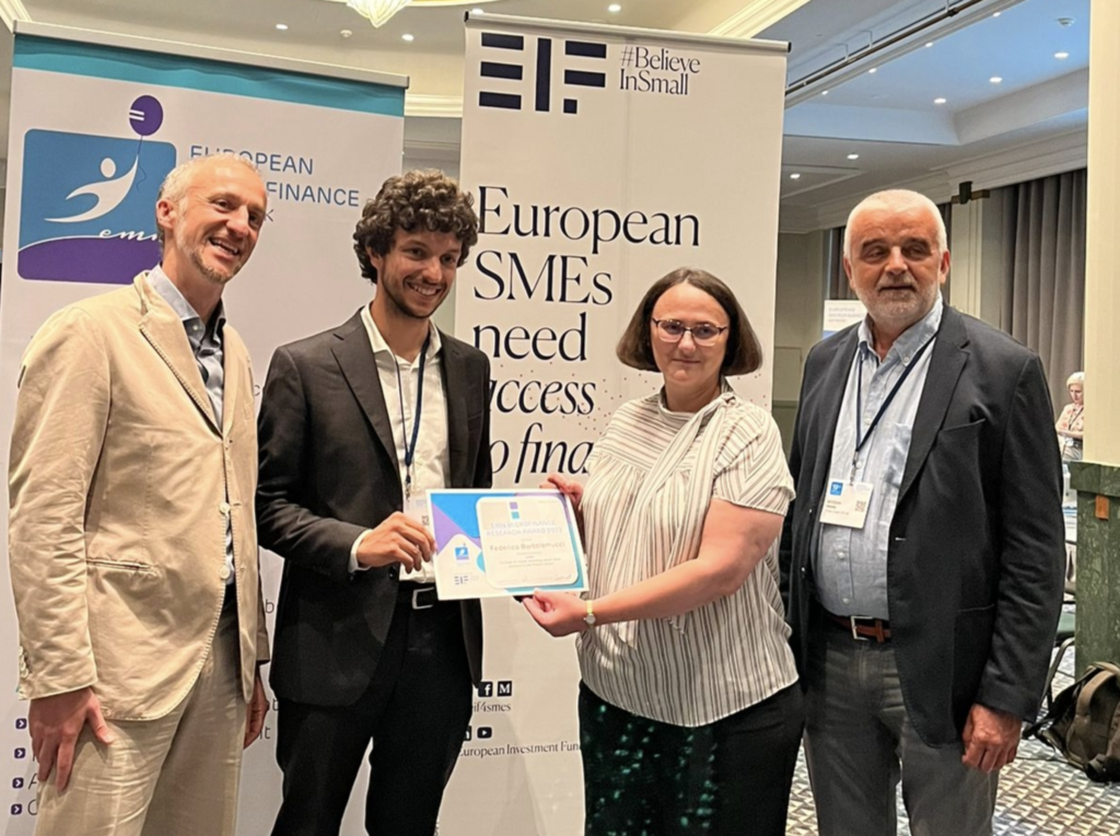 Federico Bartolomucci and Veronica Chiodo won the 2022 EMN Research Award